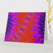 CARTE ZIG ZAG 11 (Fleur jaune)