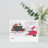 Carte ziggy 2020 avec animaux de compagnie (Debout devant)