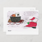 Carte ziggy 2020 avec animaux de compagnie (Devant / Derrière)