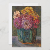 Carte Zinnias dans un pot vert | Floris Verster (Devant)