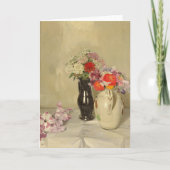 Carte Zinnias | William Nicholson (Devant)