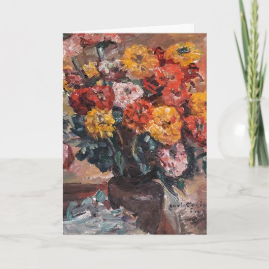 Carte Zinnien | Lovis Corinth (Devant)