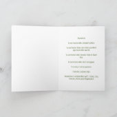 Carte Zodiac : Aquarius 'Le Porteur D'Eau' (Intérieur)