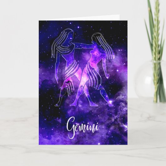 Carte Zodiac : Gemini (Devant)
