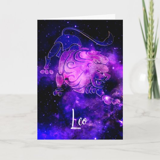 Carte Zodiac : Leo (Devant)