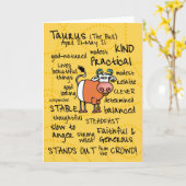 Carte zodiac word cards (Fleur jaune)