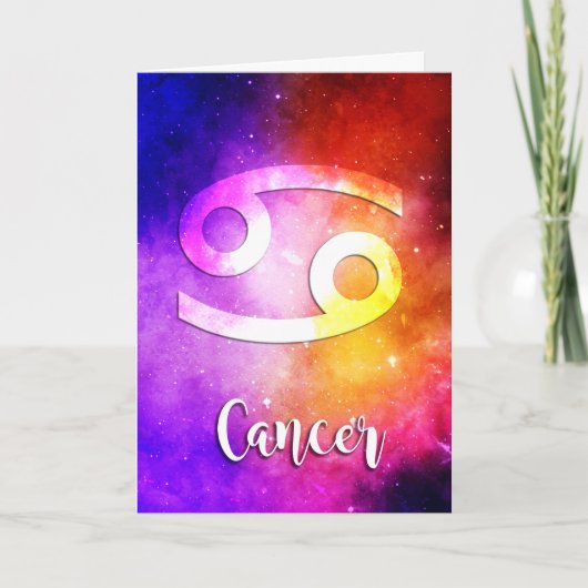 Carte Zodiaque : Cancer Candy Space (Devant)