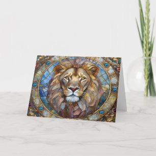 Carte Zodiaque - Lion le Lion