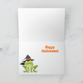 Carte Zombi Halloween de Froggy (Intérieur)
