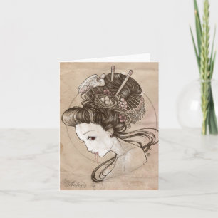 Carte Zombie Geisha