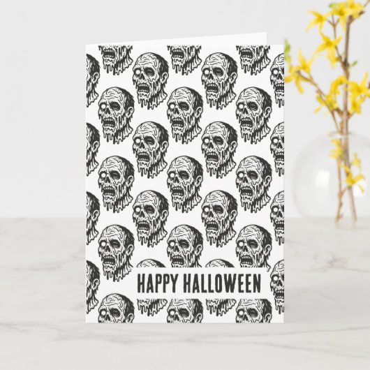 Carte Zombies (Fleur jaune)