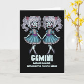 Carte Zombies Gemini (Fleur jaune)