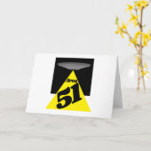 Carte Zone 51, OVNI (Fleur jaune)