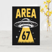 Carte Zone 67 Drôle de vaisseau spatial extraterrestre 6 (Fleur jaune)