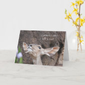 Carte zoo cards (Fleur jaune)