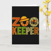 Carte Zookeeper Animals Safari Zoo Keeper Costume Adult (Fleur jaune)