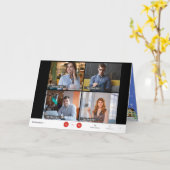 Carte Zoom Réunion Funny en ligne Photo Noël (Fleur jaune)