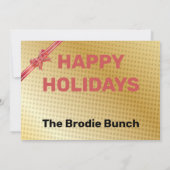 Carte Zoomy Christmas Call Video Satire Conference (Dos)