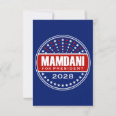 Carte Zorhan Mamdami pour Président 2028 (Dos)