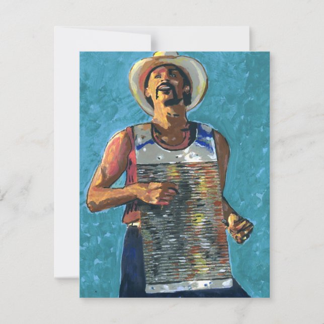 Carte Zydeco Joe (Devant)