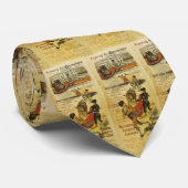 Cartel Toros Barcelona - Bullgevecht Matador Stropdas (Opgerold)