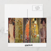 CartePostale Klimt Briefkaart (Voorkant / Achterkant)