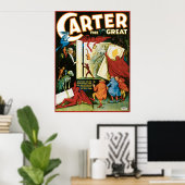  Carter de Grote, is de Dode materialisatie? Poster (Thuiskantoor)