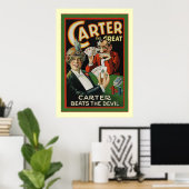 Carter De Grote ~  Magiciër Poster (Thuiskantoor)