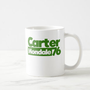 Carter Mondale 1976 Retro Politics Koffiemok