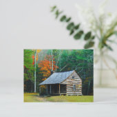 Carter Shields Cabin - Grote Smoky Mountains Briefkaart (Staand voorkant)