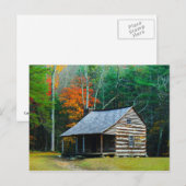 Carter Shields Cabin - Grote Smoky Mountains Briefkaart (Voorkant / Achterkant)