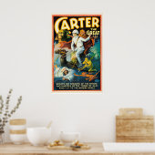Carter the Great Sweeps the Secrets of the Sphinx Poster (Keuken)