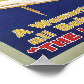 Carter The Great ~ The Saw Magic Act Poster (Hoek)