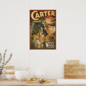 Carter the Great - The World's Weird Wizard Poster (Keuken)