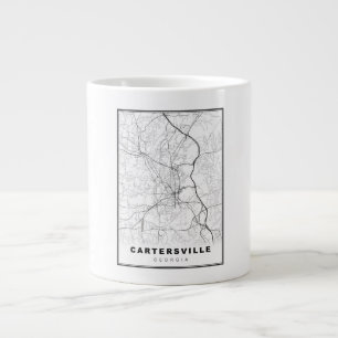 Cartersville Map Extra Grote Beker