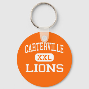Carterville - Lions - High-Carterville Illinois Sleutelhanger