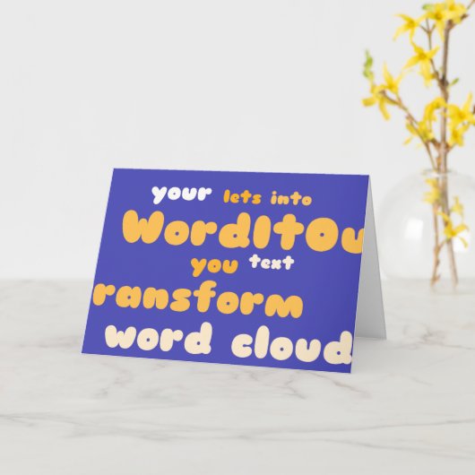 Cartes (Fleur jaune)