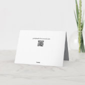 Cartes 25e Anniversaire Argent Champagne (Dos)