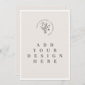 Cartes 5 x 7 pouces (Devant / Derrière)