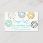 Cartes à carreaux de Baby shower de couches Bleues<br><div class="desc">Ces adorables Raffles de couches sont une activité Baby shower parfaite ! Il vous suffit d'en insérer un avec votre Baby shower Invitation. Les clients entrent leur nom sur le Billet de Raffle de couches et apportent un paquet de couches pour gagner un prix ! Un excellent moyen pour maman-to-be...</div>