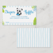 Cartes à carreaux de Baby shower de couches Cute P (Devant / Derrière)