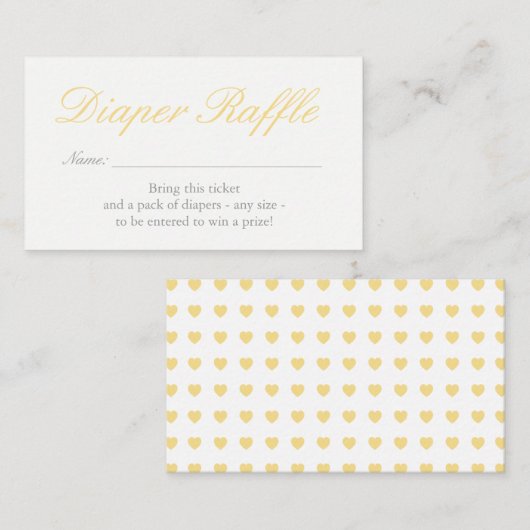 Cartes à carreaux jaune clair (Devant / Derrière)