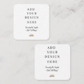 Cartes à encadrement en forme d'arche (Devant / Derrière)