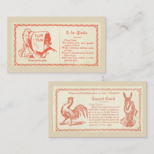 Cartes à feuilleter (Devant / Derrière)