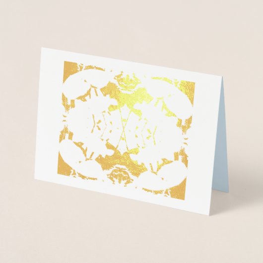 Cartes à huile simples et élégantes (Devant)