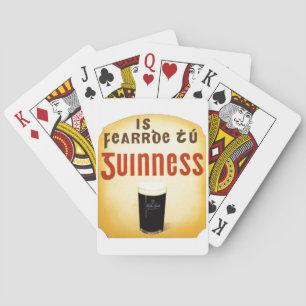 Cartes à jouer à la pinte