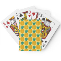 Cartes à jouer à l'ananas