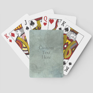 Cartes à jouer aquarelle personnalisables