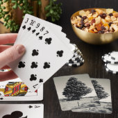 cartes à jouer arbre (In Situ)