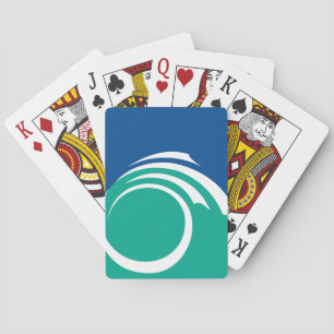 Cartes à jouer avec le drapeau d'Ottawa